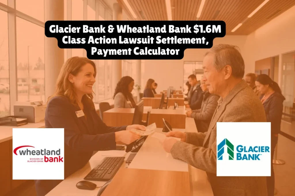 Glacier Bank & Wheatland Bank $1.6M Class Action Lawsuit Settlement, Payment Calculator
