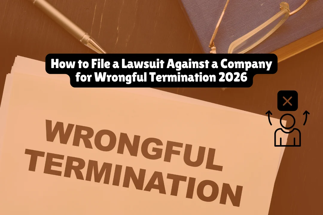 How To File A Lawsuit Against A Company For Wrongful Termination 2026