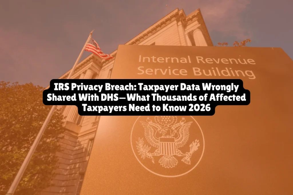 The IRS erroneously shared the taxpayer information of thousands of people with the Department of Homeland Security as part of a controversial data-sharing agreement signed in April 2025. According to court filings made public on February 11, 2026, the IRS disclosed additional confidential address information for less than 5% of approximately 47,000 taxpayers whose data was verified through the program.