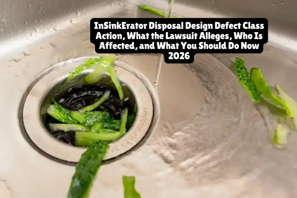 InSinkErator Disposal Design Defect Class Action, What the Lawsuit Alleges, Who Is Affected, and What You Should Do Now 2026