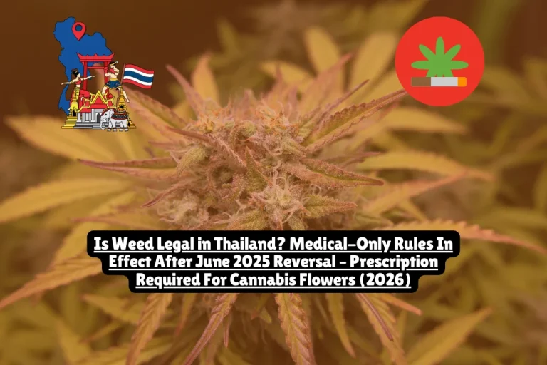 Cannabis in Thailand is now medical-only as of June 26, 2025, requiring a valid prescription from a licensed Thai medical practitioner to legally purchase cannabis flowers. Thailand reversed its 2022 decriminalization policy, redesignating cannabis as a "controlled herb" with strict prescription requirements—catching thousands of tourists off guard who thought recreational use was still tolerated.