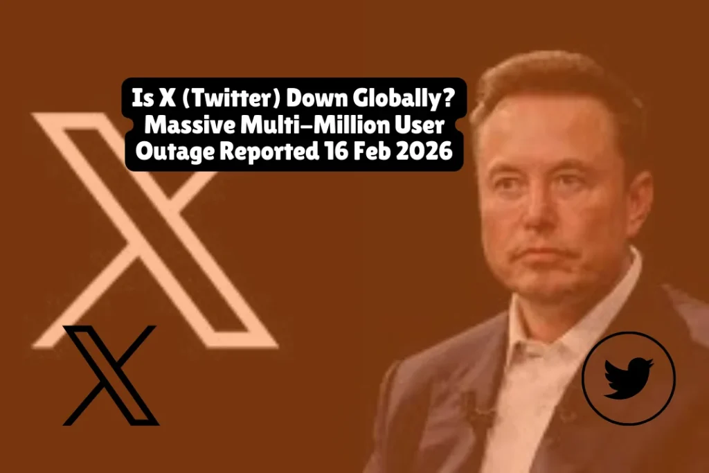 Is X (Twitter) Down? Global Outage Hits Millions as Elon Musk’s Platform Crashes 16February 2026
