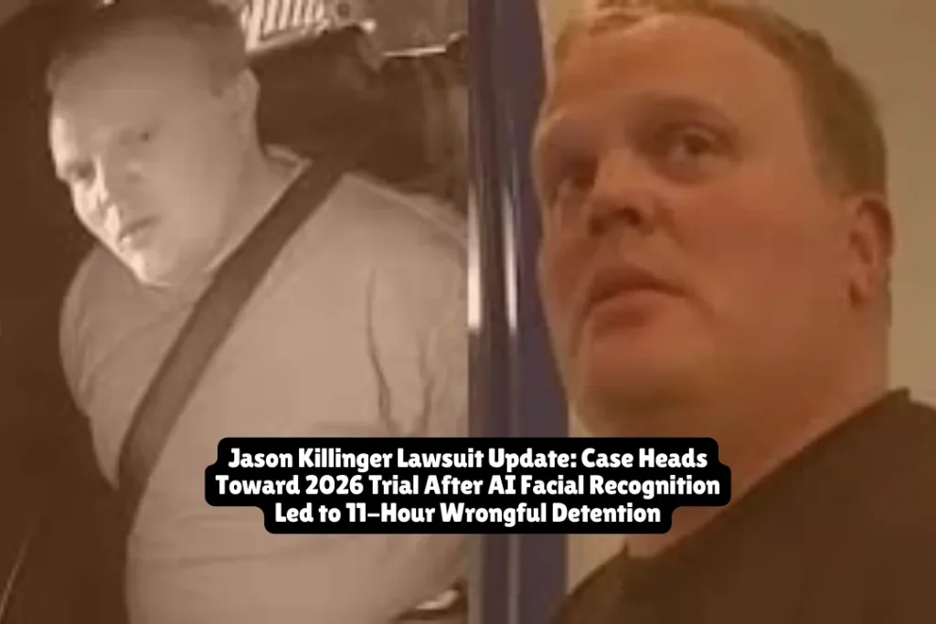Jason Killinger's federal civil rights lawsuit against Reno Police Officer R. Jager remains active and is expected to go to trial in 2026, after a casino's faulty AI facial recognition system flagged him as a "100% match" for a banned patron despite his valid IDs proving otherwise. The UPS truck driver spent 11 hours in custody on September 17, 2023, before fingerprints confirmed what his driver's license, payslip, and vehicle registration had shown all along—he was not the man the Peppermill Casino had banned months earlier.