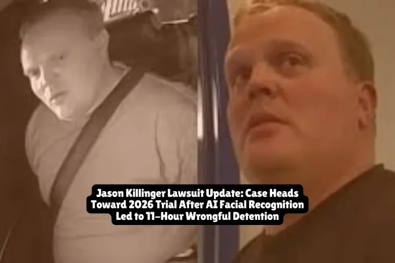 Jason Killinger Lawsuit Update, Case Heads Toward 2026 Trial After AI Facial Recognition Led to 11-Hour Wrongful Detention 5 Jason Killinger's federal civil rights lawsuit against Reno Police Officer R. Jager remains active and is expected to go to trial in 2026, after a casino's faulty AI facial recognition system flagged him as a "100% match" for a banned patron despite his valid IDs proving otherwise. The UPS truck driver spent 11 hours in custody on September 17, 2023, before fingerprints confirmed what his driver's license, payslip, and vehicle registration had shown all along—he was not the man the Peppermill Casino had banned months earlier.