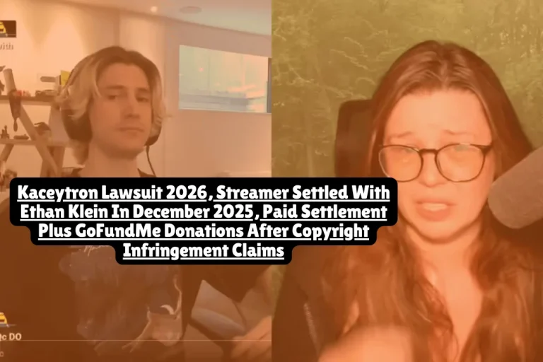 Kaceytron Lawsuit 2026, Streamer Settled With Ethan Klein In December 2025, Paid Settlement Plus GoFundMe Donations After Copyright Infringement Claims 6 The Kaceytron lawsuit against Ethan Klein settled on December 3, 2025 through court-ordered mediation, with streamer Kacey Caviness issuing a public apology and agreeing to pay Klein the remaining funds from her GoFundMe campaign. Filed in June 2025 for copyright infringement over Klein's "Content Nuke" video about Hasan Piker, the lawsuit ended after Kaceytron admitted her reaction stream violated copyright law by playing Klein's nearly two-hour video with minimal commentary while she was "highly inebriated."