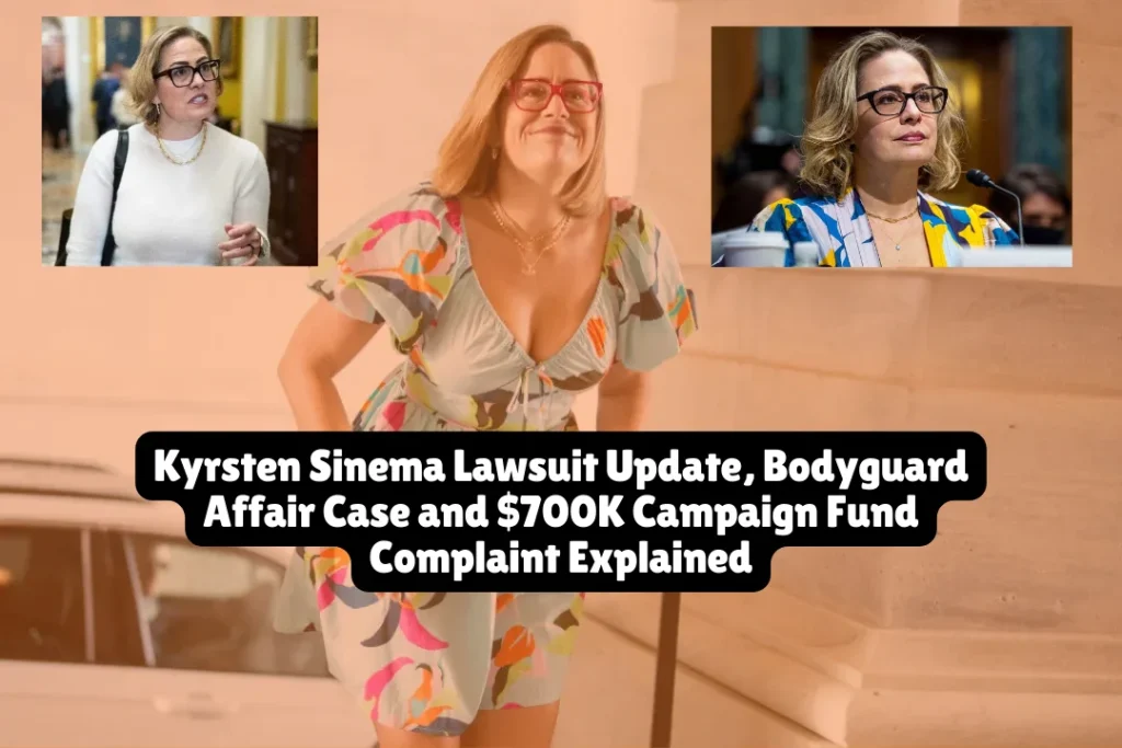 Kyrsten Sinema Lawsuit Update 2026, Bodyguard Affair Case and $700K Campaign Fund Complaint