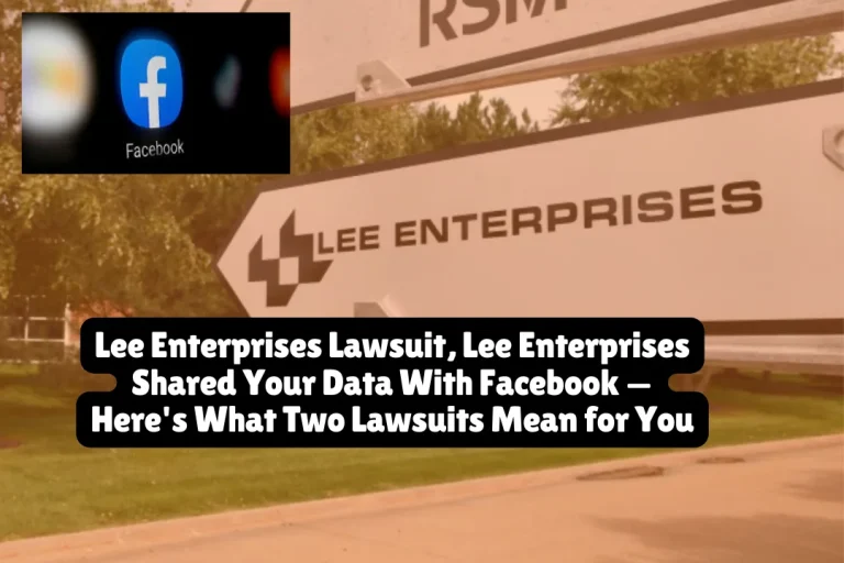 Lee Enterprises Lawsuit, Lee Enterprises Shared Your Data With Facebook — Here's What Two Lawsuits Mean for You