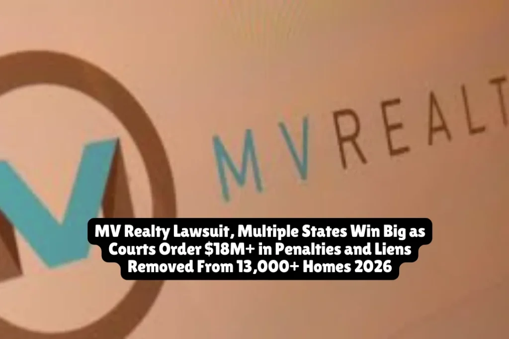 MV Realty Lawsuit, Multiple States Win Big as Courts Order $18M+ in Penalties and Liens Removed From 13,000+ Homes 2026