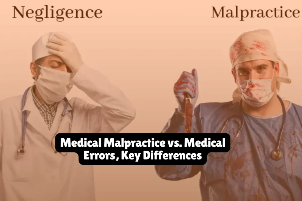 The difference between medical malpractice and medical errors is crucial: medical errors are any mistakes in healthcare delivery, while medical malpractice is a legal claim requiring proof that a healthcare provider's negligence breached the standard of care and directly caused measurable harm. Not all medical errors constitute malpractice. A nurse who catches a medication error before administering it made a medical error, but no malpractice occurred because no harm resulted.
