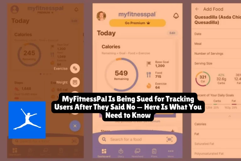 MyFitnessPal Is Being Sued for Tracking Users After They Said No — Here Is What You Need to Know