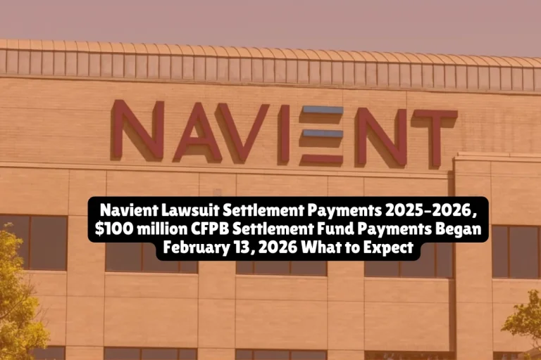 Navient Lawsuit Settlement Payments 2025–2026, $100 million CFPB Settlement Fund Payments Began February 13, 2026 What to Expect