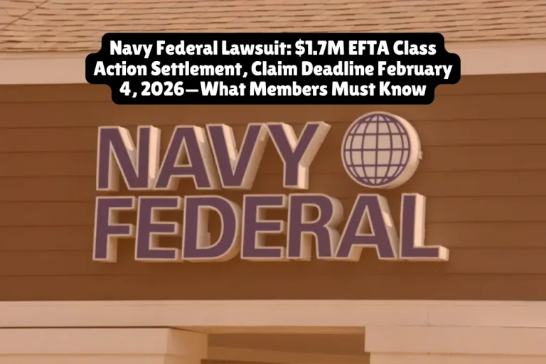 Navy Federal Credit Union agreed to pay $1.7 million to resolve claims it violated federal law by denying members' fraud claims without proper explanation. The final approval hearing is scheduled for February 4, 2026, with payments distributed approximately 30 days after court approval.