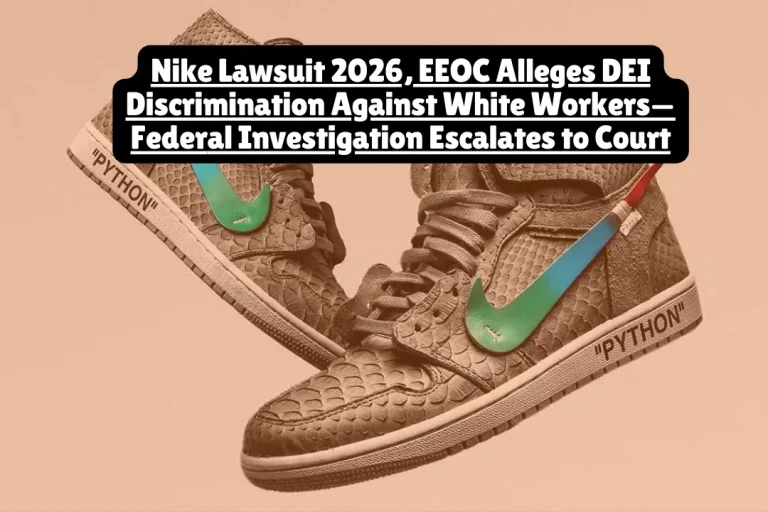 Nike Lawsuit 2026, EEOC Alleges DEI Discrimination Against White Workers—Federal Investigation Escalates to Court