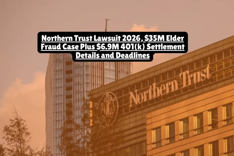 Is there a Northern Trust lawsuit in 2026? Yes—two major cases. A new $35 million elder fraud lawsuit filed January 2026 in Florida federal court alleges a Northern Trust VP embezzled from an elderly client's trust for over a decade. Separately, Northern Trust's $6.9 million 401(k) settlement for underperforming target-date funds received court approval on January 28, 2026, with payments expected soon for eligible participants.