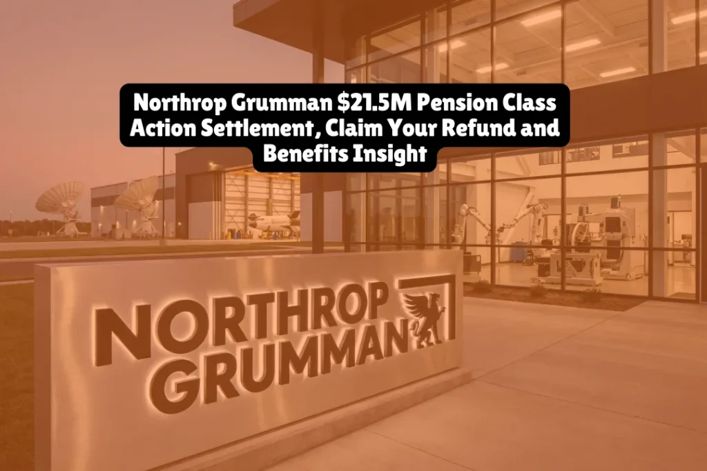 Northrop Grumman $21.5M Pension Class Action Settlement, Claim Your Refund and Benefits Insight