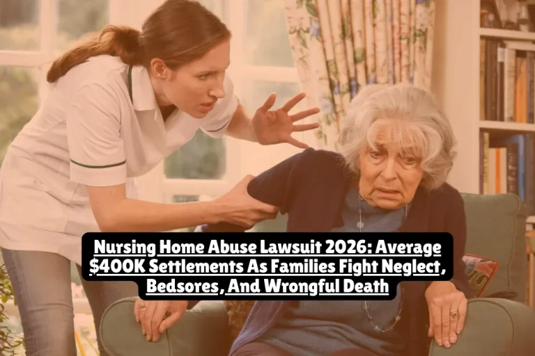 Nursing Home Abuse Lawsuit 2026, Average $400K Settlements As Families Fight Neglect, Bedsores, And Wrongful Death 7 Nursing home abuse lawsuits allow families to seek justice and compensation when residents suffer neglect, physical harm, or wrongful death in long-term care facilities. The average settlement is approximately $400,000, though some families have recovered over $1 million depending on injury severity. As of February 2026, nearly one in three nursing homes has been cited for violations causing serious harm to residents, and attorneys have secured over $318 million for abuse victims nationwide.