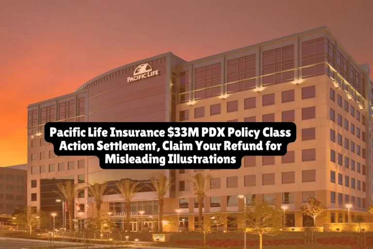 Pacific Life Insurance $33M PDX Policy Class Action Settlement: Claim Your Refund for Misleading Illustrations