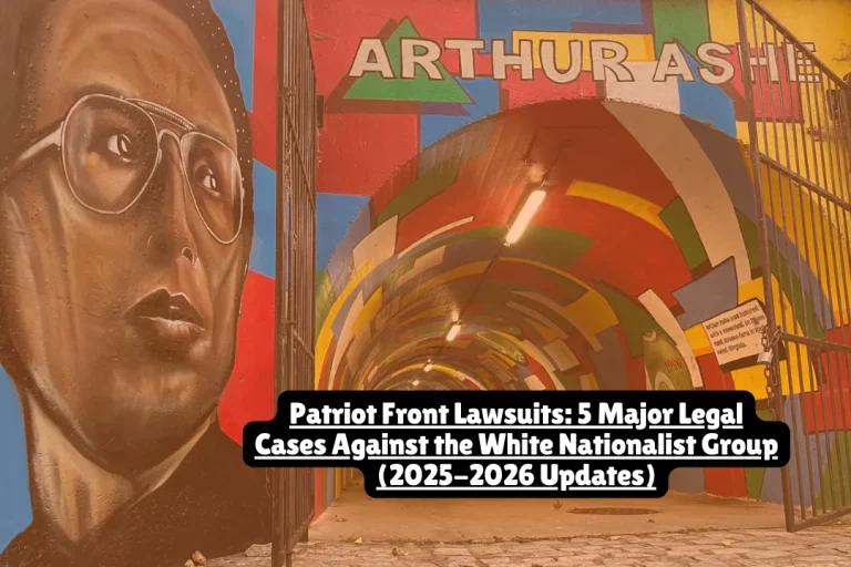 Patriot Front Lawsuitsv 5 Major Legal Cases Against the White Nationalist Group (2025-2026 Updates) 5 Patriot Front, a white nationalist organization, currently faces multiple civil rights lawsuits across the United States totaling over $3 million in damages. As of February 2026, courts have ruled against the group in several cases involving assault, vandalism, and civil rights violations—with one lawsuit dismissed just this month.