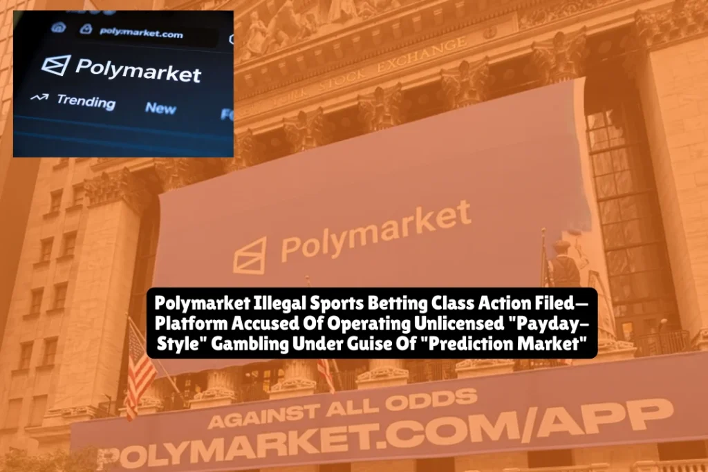 Polymarket Illegal Sports Betting Class Action Filed—Platform Accused Of Operating Unlicensed Payday-Style Gambling Under Guise Of Prediction Market