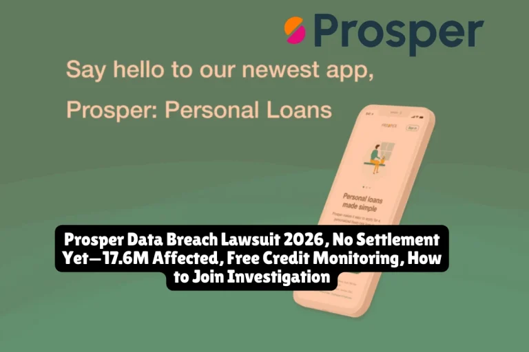 Prosper Data Breach Lawsuit 2026, No Settlement Yet—17.6M Affected, Free Credit Monitoring, How to Join Investigation 3 Prosper Data Breach Lawsuit 2026, No Settlement Yet—17.6M Affected, Free Credit Monitoring, How to Join Investigation