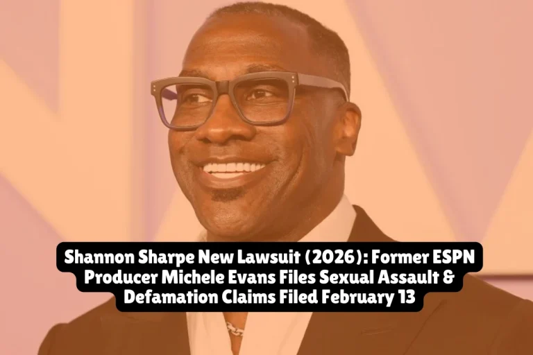 Shannon Sharpe New Lawsuit 2026 Former ESPN Producer Michele Evans Files Sexual Assault & Defamation Claims Filed February 13