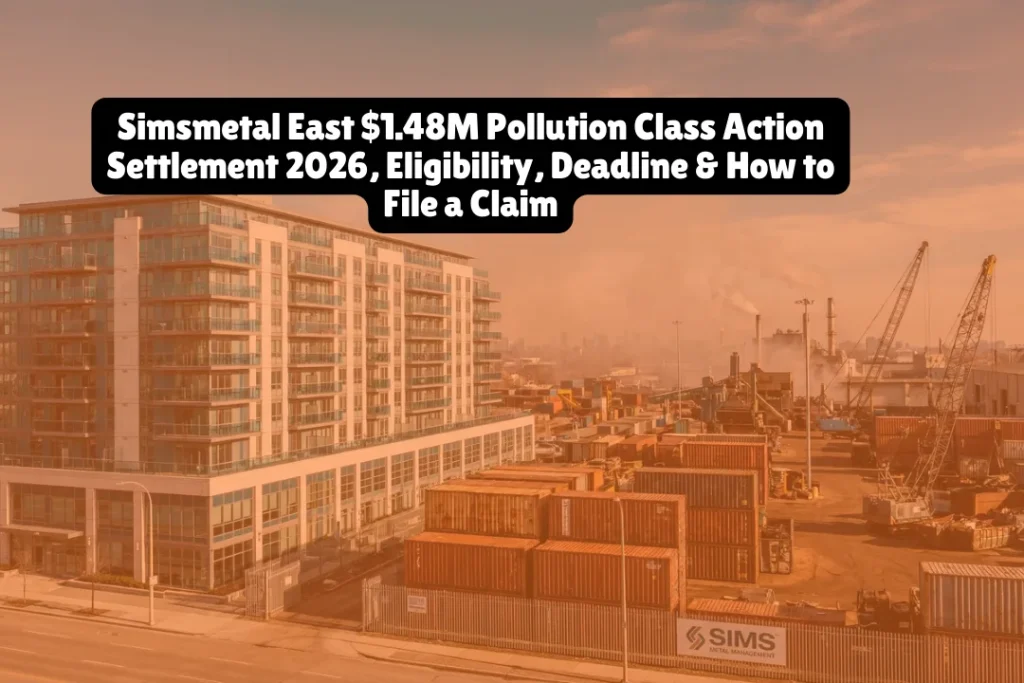 Simsmetal East $1.48M Pollution Class Action Settlement 2026, Eligibility, Deadline & How to File a Claim