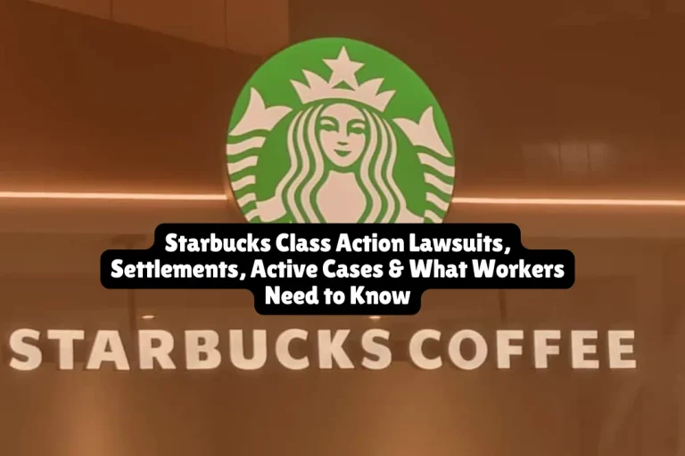 Starbucks Class Action Lawsuits, Settlements, Active Cases & What Workers Need to Know