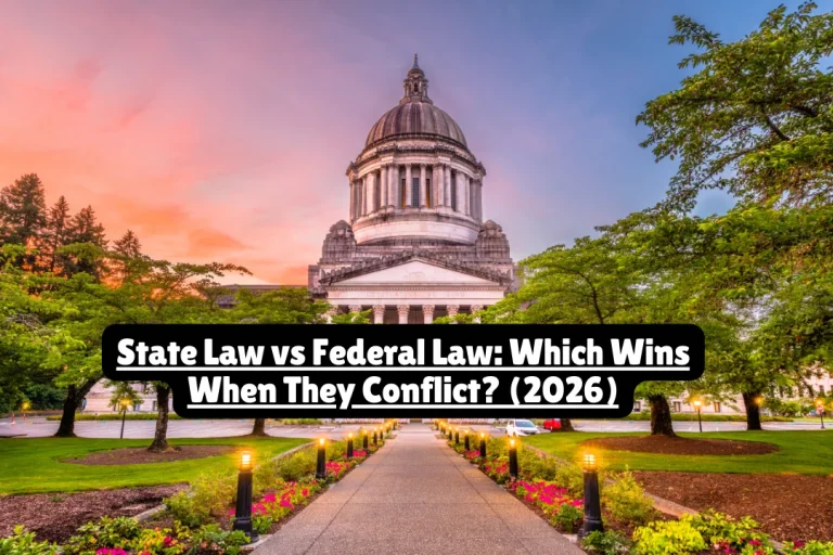 State Law vs Federal Law, Which Wins When They Conflict? 2026 1 When state law and federal law conflict, federal law displaces, or preempts, state law, due to the Supremacy Clause of the Constitution. Here's the truth: a state statute is void to the extent that it actually conflicts with a valid Federal statute. Bottom line: federal law wins—but only if Congress acted within its constitutional powers.
