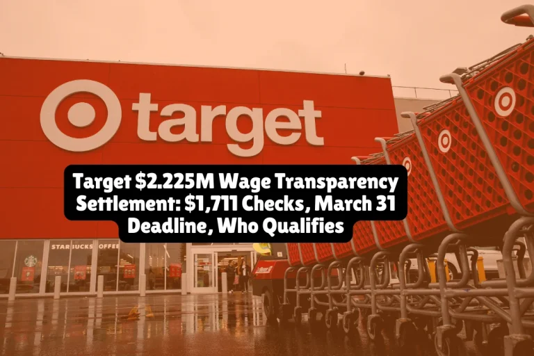 Target $2.225M Wage Transparency Settlement, $1,711 Checks, March 31 Deadline, Who Qualifies