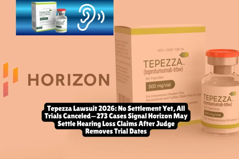 Tepezza Lawsuit 2026, No Settlement Yet, All Trials Canceled—273 Cases Signal Horizon May Settle Hearing Loss Claims After Judge Removes Trial Dates 1 Tepezza Lawsuit 2026, No Settlement Yet, All Trials Canceled—273 Cases Signal Horizon May Settle Hearing Loss Claims After Judge Removes Trial Dates