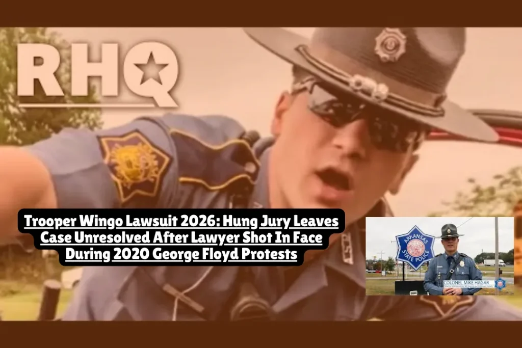 The lawsuit against Arkansas State Trooper Ryan Wingo remains unresolved after an October 2025 trial ended in a hung jury, leaving Little Rock attorney Don Cook without compensation for life-altering facial injuries sustained during 2020 George Floyd protests. Filed June 10, 2022 in U.S. District Court for the Eastern District of Arkansas, the civil rights case alleges Wingo violated Cook's constitutional rights by firing a beanbag projectile into his face as he was leaving the Arkansas State Capitol on June 1, 2020.