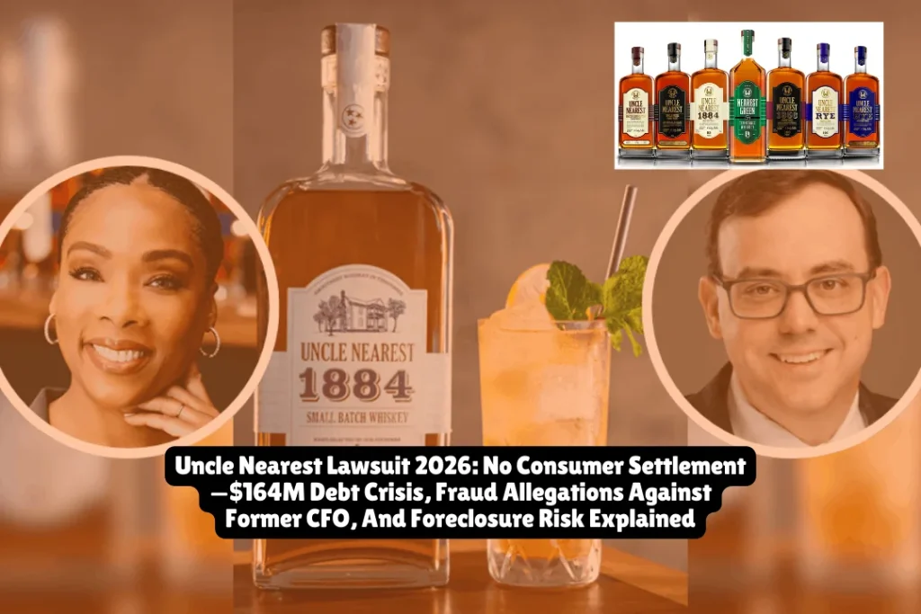 Uncle Nearest Premium Whiskey faces a complex web of litigation as of February 2026, but there is no consumer class action settlement or public claim form. Farm Credit Mid-America filed a lawsuit against Uncle Nearest Inc. and its founders Fawn and Keith Weaver in July 2025 claiming it was owed $108 million, alleging the company has been in default on its loans as early as January 2024. This is a business dispute between a lender and a whiskey company—not a consumer product liability case with settlement eligibility.