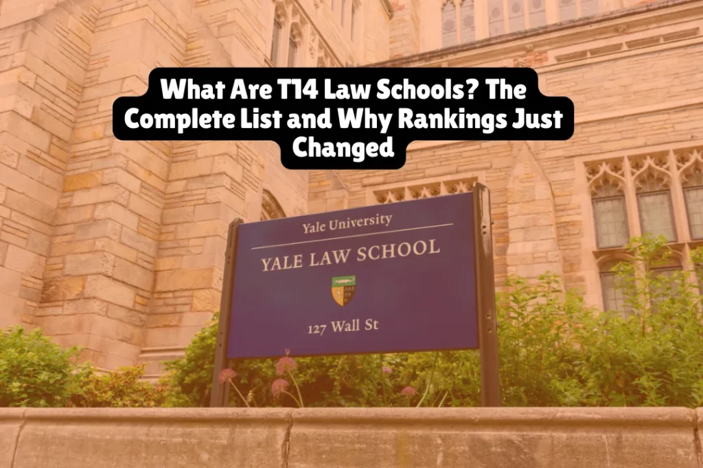There exists an informal and unofficial category known as the Top Fourteen, Top 14, or T14, which has historically referred to the institutions that most frequently claim the top 14 spots in the yearly U.S. News & World Report ranking of American law schools.