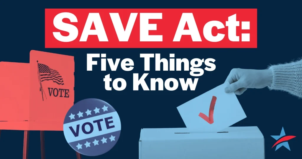 What Is the SAVE Act Voter ID Law Explained