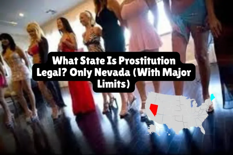 What State Is Prostitution Legal? Only Nevada (With Major Limits)