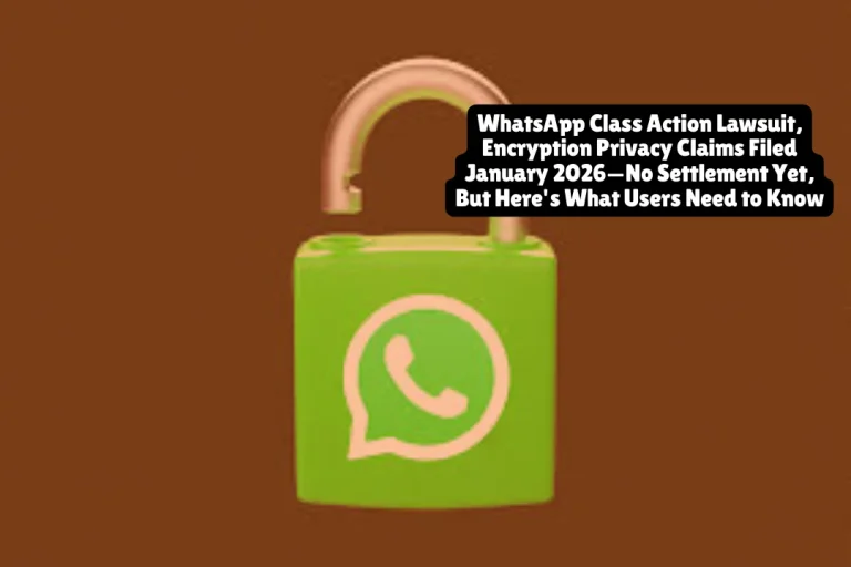 WhatsApp Class Action Lawsuit, Encryption Privacy Claims Filed January 2026—No Settlement Yet, But Here's What Users Need to Know 6 WhatsApp Class Action Lawsuit, Encryption Privacy Claims Filed January 2026—No Settlement Yet, But Here's What Users Need to Know