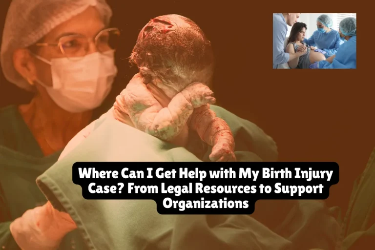 Where Can I Get Help with My Birth Injury Case? From Legal Resources to Support Organizations