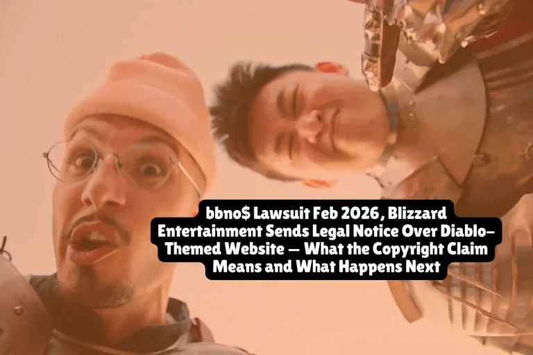bbno$ Lawsuit Feb 2026, Blizzard Entertainment Sends Legal Notice Over Diablo-Themed Website — What the Copyright Claim Means 