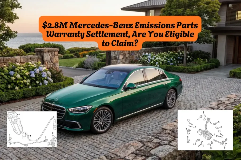 $2.8M Mercedes-Benz Emissions Parts Warranty Settlement, Are You Eligible to Claim