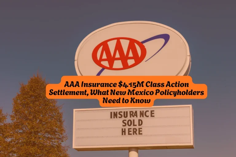 AAA Insurance $4.15M Class Action Settlement, What New Mexico Policyholders Need to Know