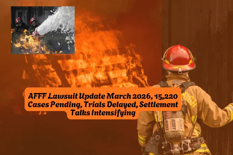 AFFF Lawsuit Update March 2026, 15,220 Cases Pending, Trials Delayed, Settlement Talks Intensifying