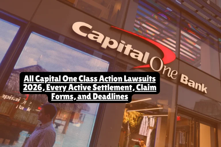 All Capital One Class Action Lawsuits 2026, Every Active Settlement, Claim Forms, and Deadlines