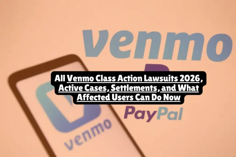 All Venmo Class Action Lawsuits 2026, Active Cases, Settlements, and What Affected Users Can Do Now