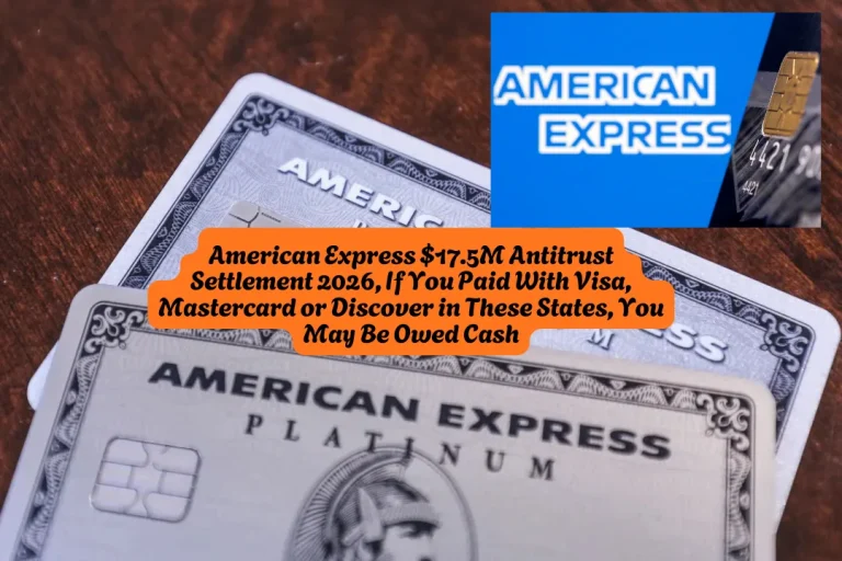 American Express $17.5M Antitrust Settlement 2026, If You Paid With Visa, Mastercard or Discover in These States, You May Be Owed Cash