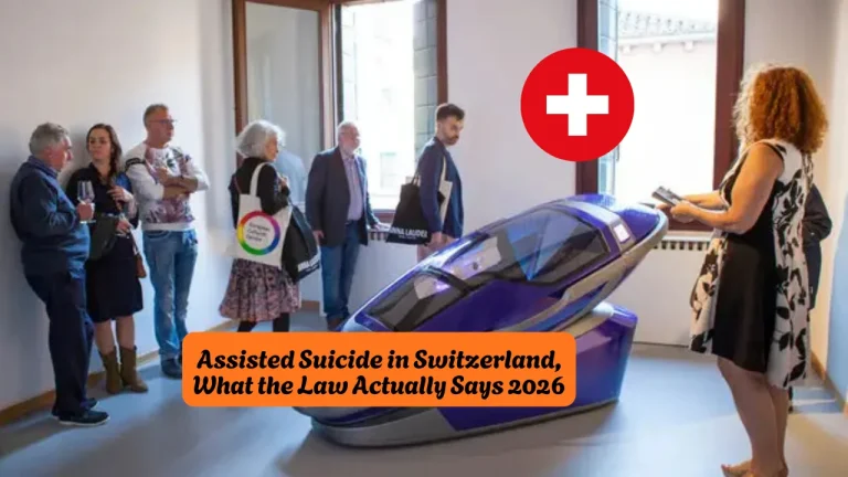 Assisted Suicide in Switzerland, What the Law Actually Says 2026
