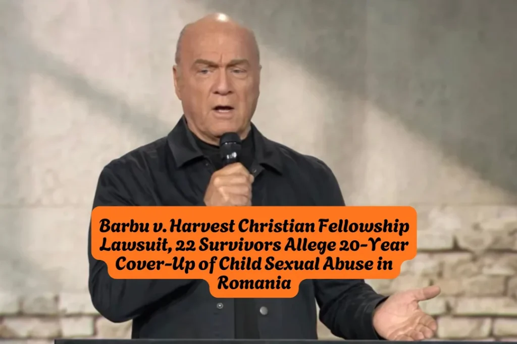 Barbu v. Harvest Christian Fellowship Lawsuit, 22 Survivors Allege 20-Year Cover-Up of Child Sexual Abuse in Romania