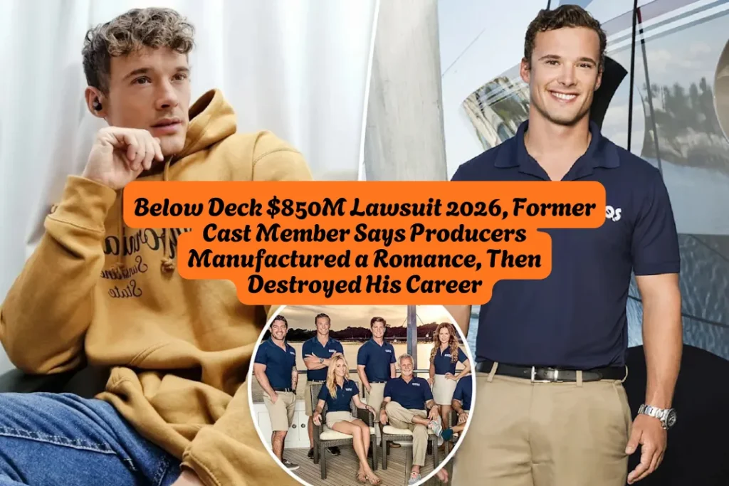 Below Deck $850M Lawsuit 2026, Former Cast Member Says Producers Manufactured a Romance, Then Destroyed His Career