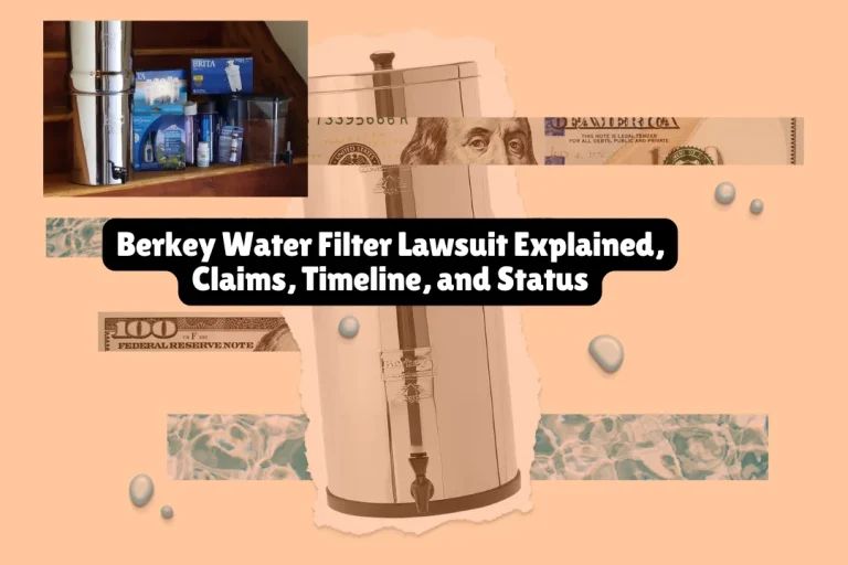 Berkey Water Filter Lawsuit Explained, Claims, Timeline, and Status