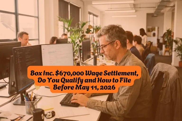 Box Inc. $670,000 Wage Settlement, Do You Qualify and How to File Before May 11, 2026