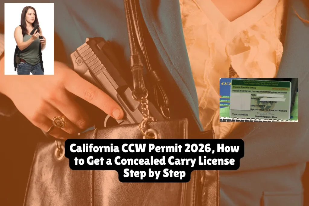 California CCW Permit 2026, How to Get a Concealed Carry License Step by Step